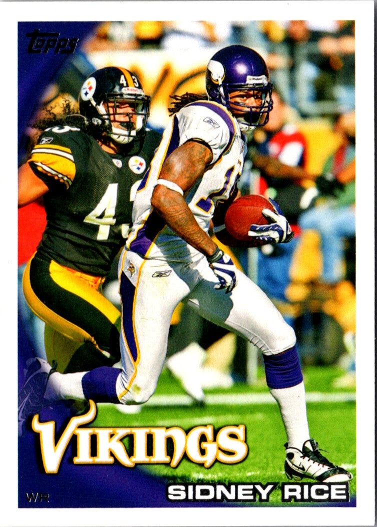 2010 Topps Sidney Rice