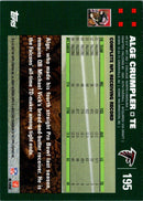 2007 Topps Alge Crumpler