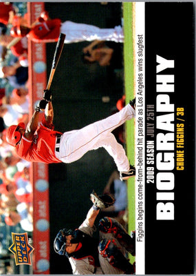 2010 Upper Deck Season Biography Chone Figgins #SB-129