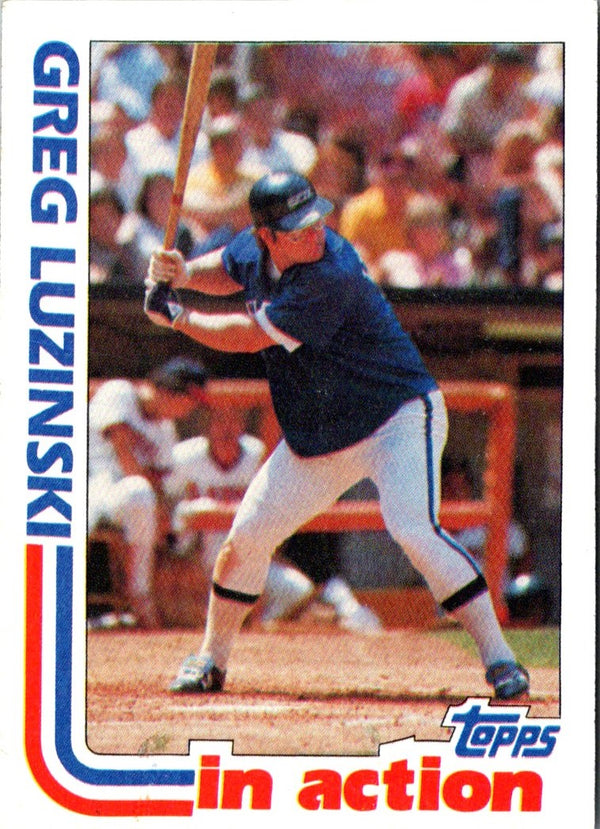 1982 Topps Greg Luzinski #721