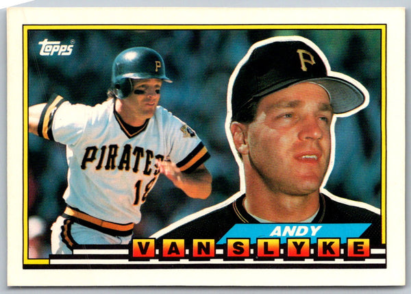 1989 Topps Big Andy Van Slyke #255