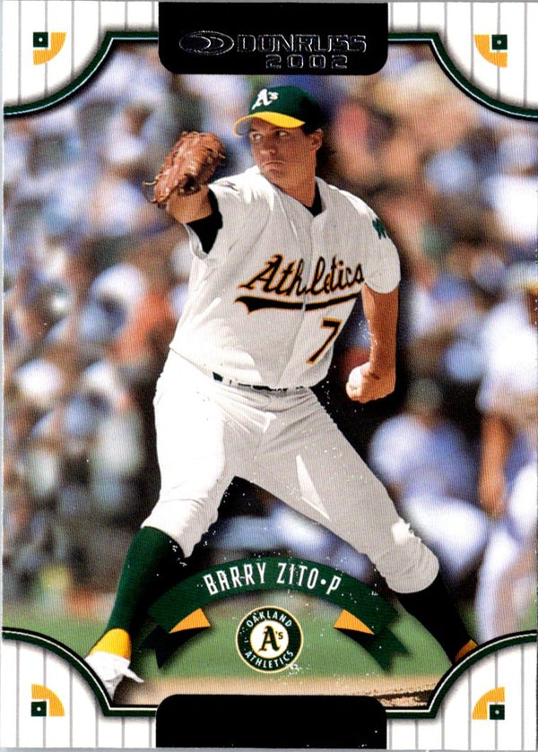 2002 Donruss Barry Zito #115