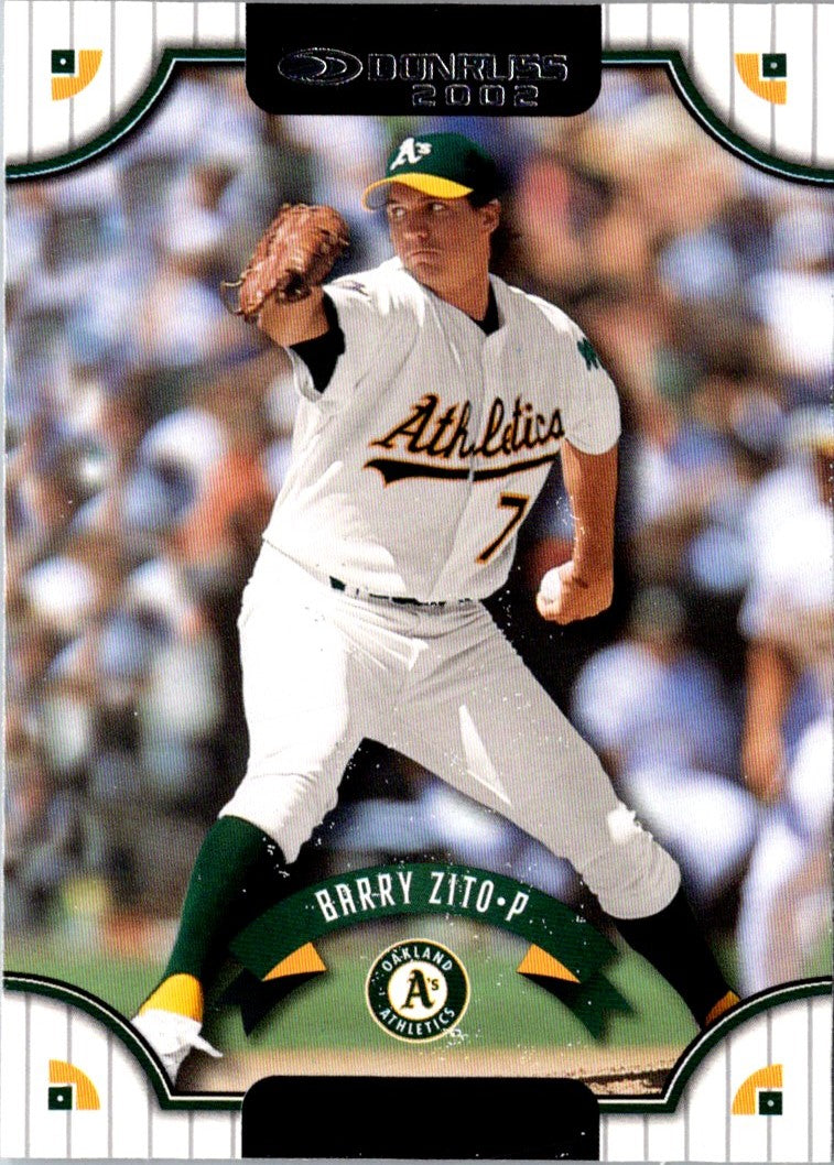 2002 Donruss Barry Zito