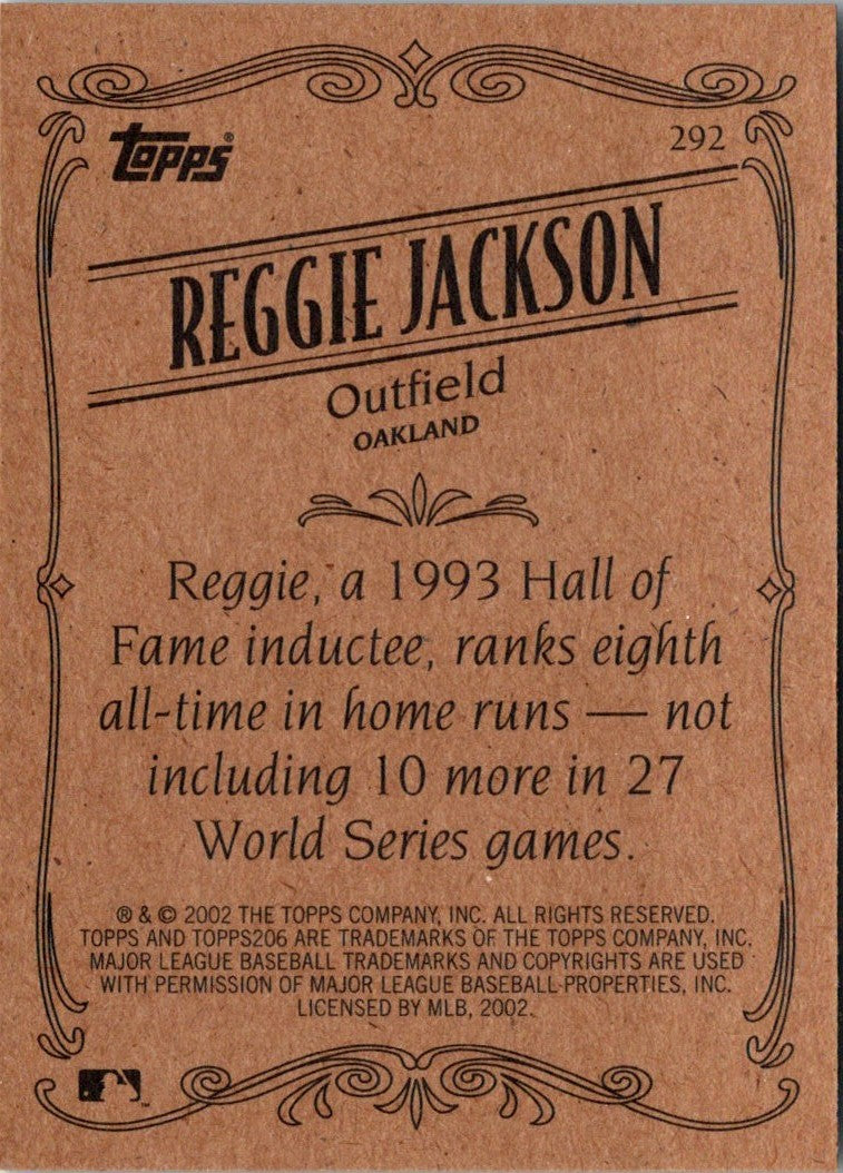 2003 Topps Reggie Jackson/Billy Williams