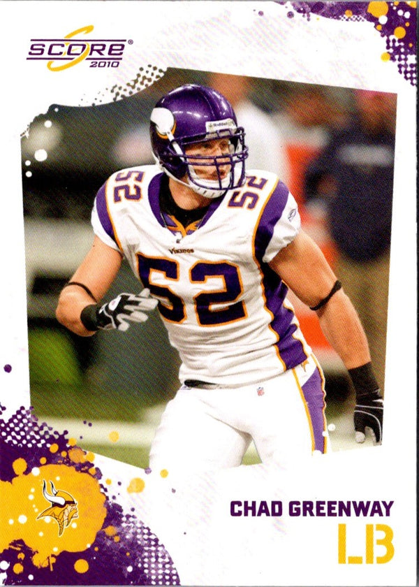 2010 Score Chad Greenway #163