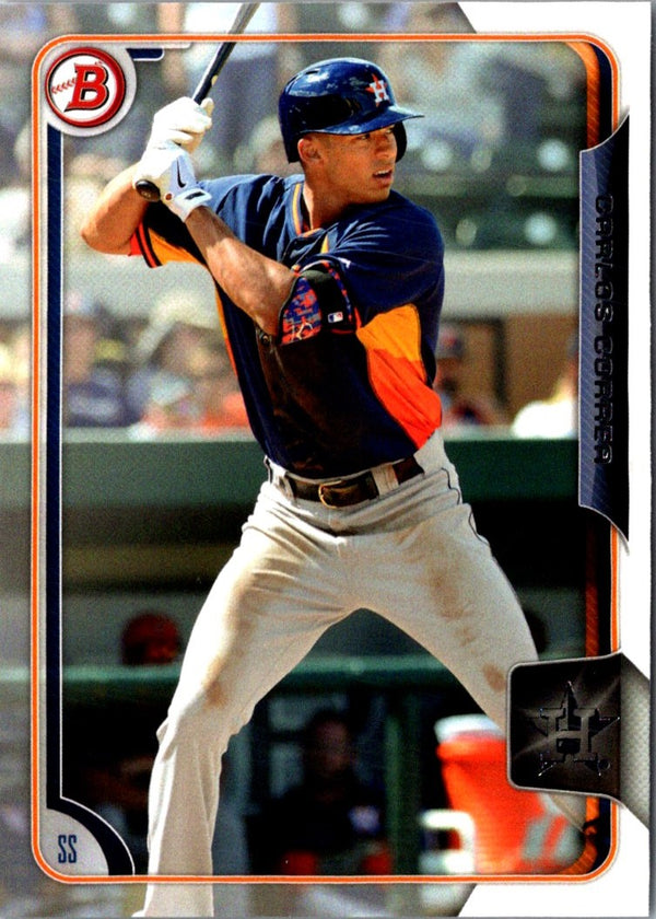 2015 Bowman Prospects Carlos Correa #BP41