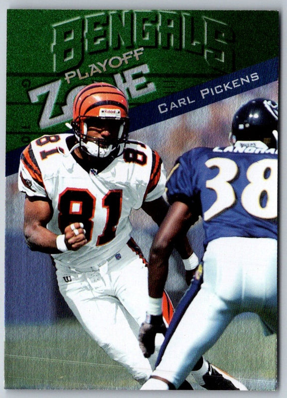 1997 Playoff Zone Carl Pickens #98