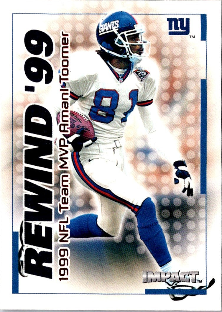 2000 Impact Rewind '99 Amani Toomer