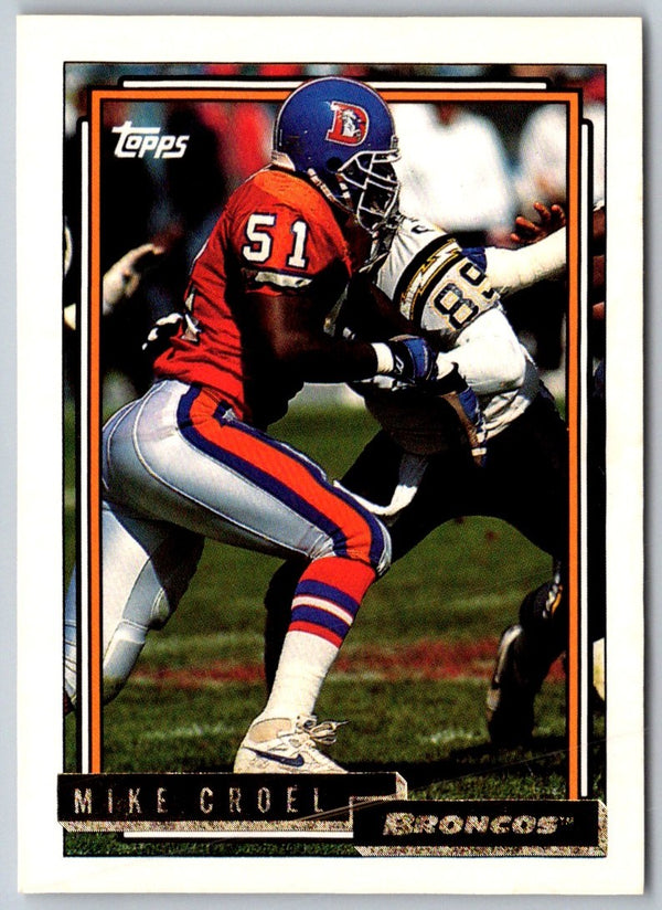 1992 Topps Mike Croel #400