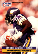 1991 Pro Set Randall McDaniel