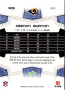 2008 Score Super Bowl XLIII Keenan Burton