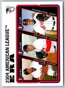 2005 Topps Johan Santana/Curt Schilling/Jake Westbrook