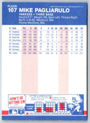 1987 Fleer Mike Pagliarulo