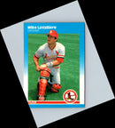 1986 Fleer Mike LaValliere