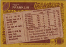 1986 Topps Tony Franklin
