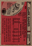 1980 Topps Clark Gaines