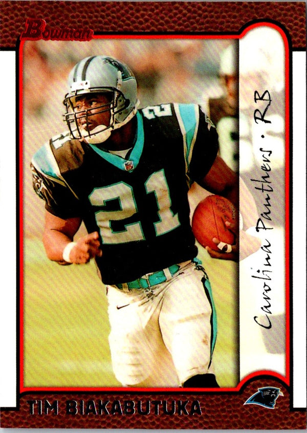 1999 Bowman Tim Biakabutuka #15