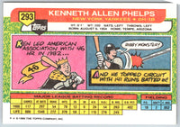 1989 Topps Big Ken Phelps #293