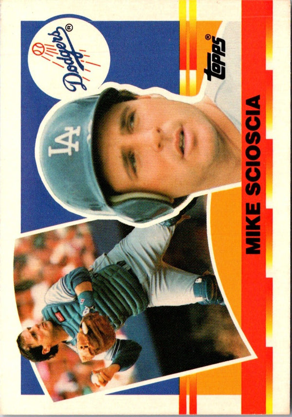 1990 Topps Big Mike Scioscia #67