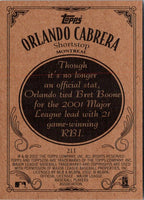 2002 Topps 206 Orlando Cabrera #211