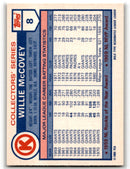 1985 Topps Circle K Willie McCovey