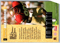 1995 Classic NFL Rookies Derrick Alexander #11