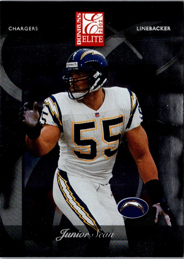 2002 Donruss Elite Junior Seau #47