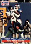 1991 Pro Set Spanish Everson Walls