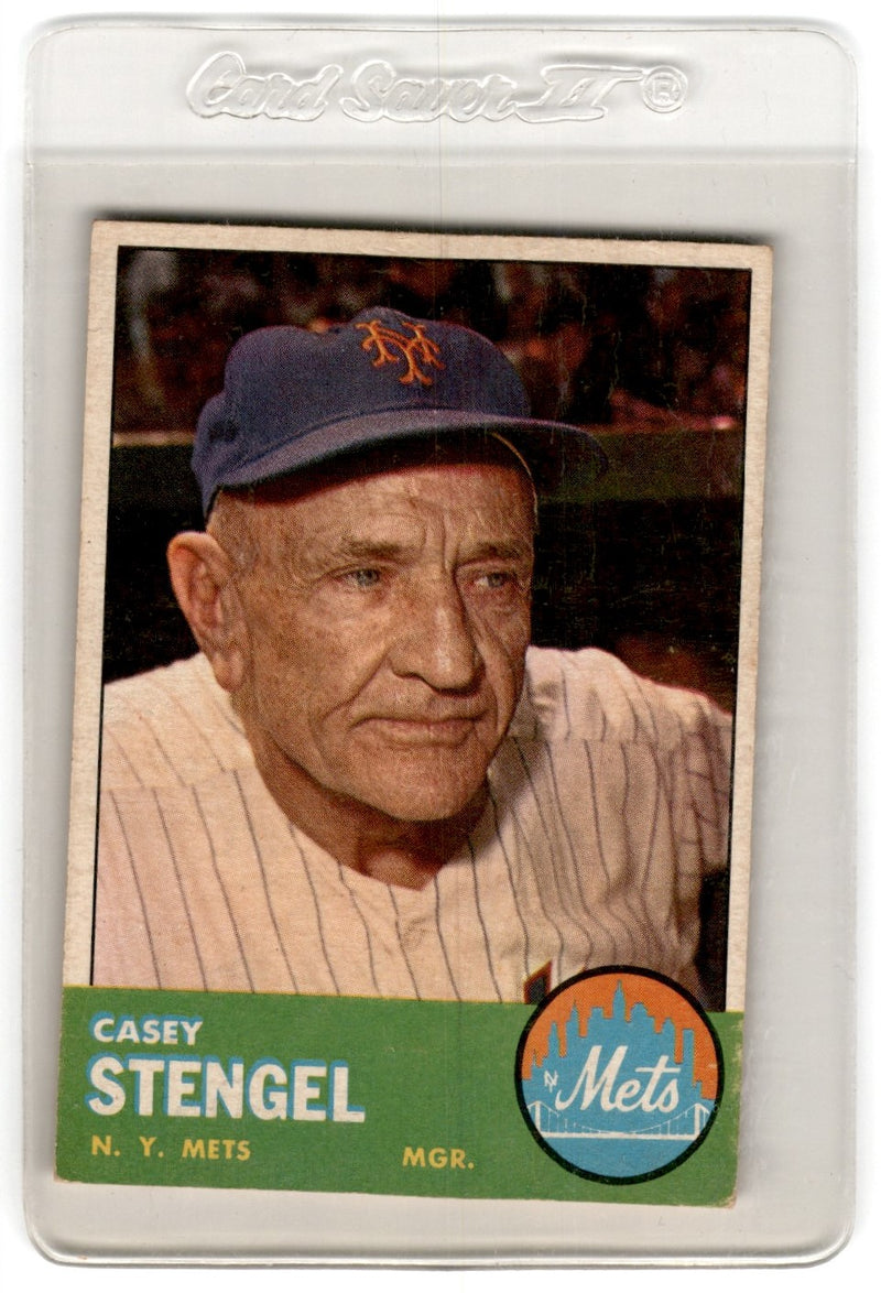 1963 Topps Casey Stengel