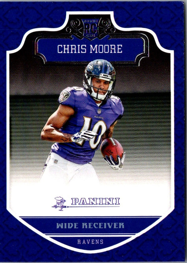 2016 Panini Chris Moore #254 Rookie