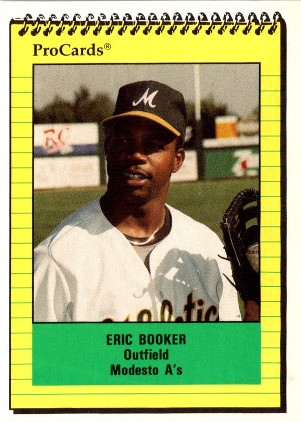 1991 ProCards Eric Booker #3101