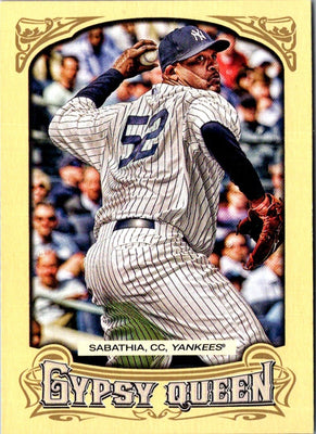 2014 Topps Gypsy Queen CC Sabathia #5A