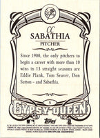 2014 Gypsy Queen CC Sabathia #CC