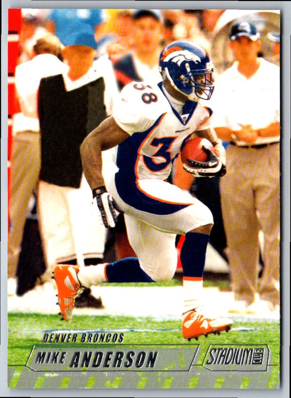 2002 Stadium Club Mike Anderson #8