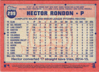 2016 Topps Archives Hector Rondon #299