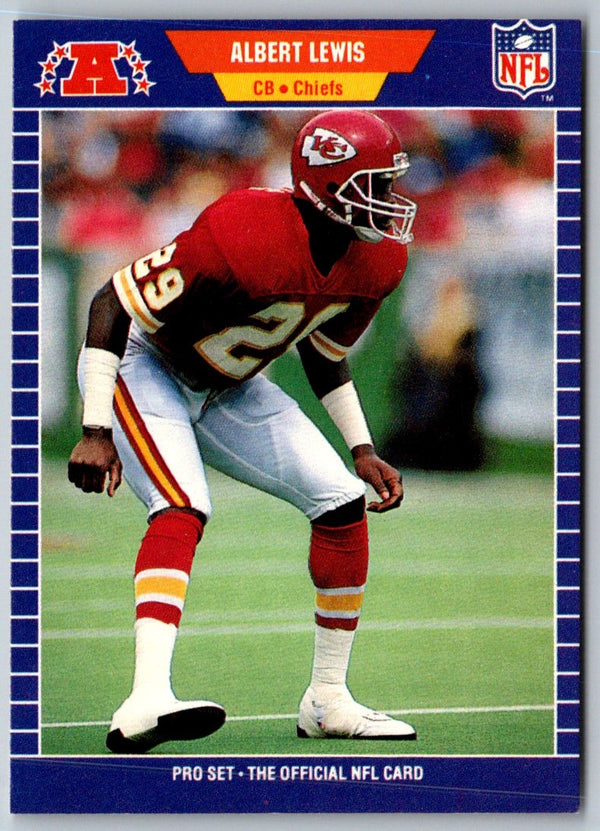 1989 Pro Set Albert Lewis #173