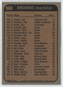 1981 Topps Mike Pruitt/Dave Logan/Ron Bolton/Lyle Alzado