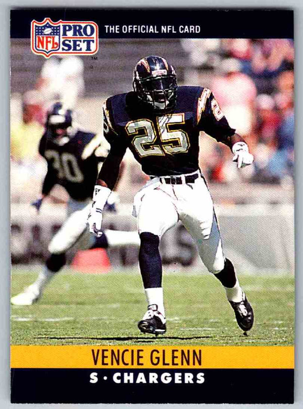 1990 Pro Set Vencie Glenn #278