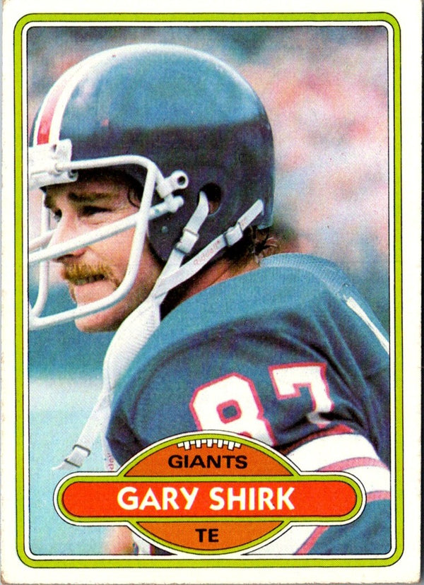 1980 Topps Gary Shirk #414