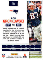 2016 Score Rob Gronkowski #192