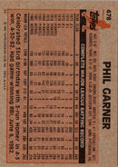 1983 Topps Phil Garner