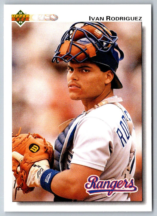 1992 Upper Deck Ivan Rodriguez #245