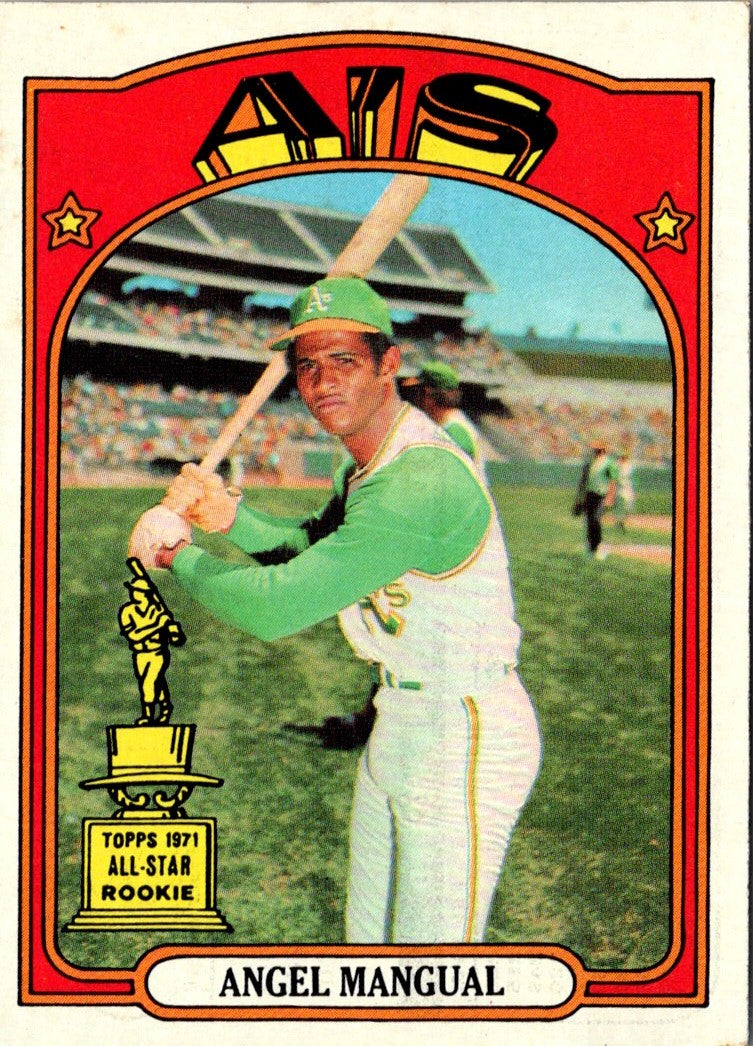 1972 Topps Angel Mangual