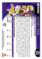 2010 Topps Sidney Rice #251
