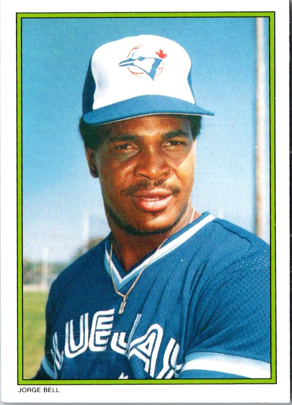 1986 Topps Glossy Send-Ins Jorge Bell #47