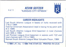 1988 Star Kevin Seitzer Kevin Seitzer
