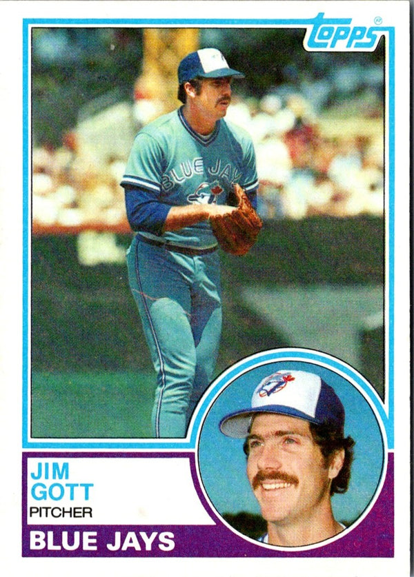 1983 Topps Jim Gott #506 Rookie