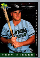1993 Classic Best Troy Ricker #250