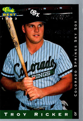 1993 Classic Best Troy Ricker #250