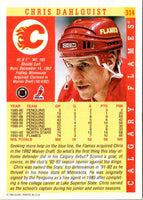 1993 Score Chris Dahlquist #314